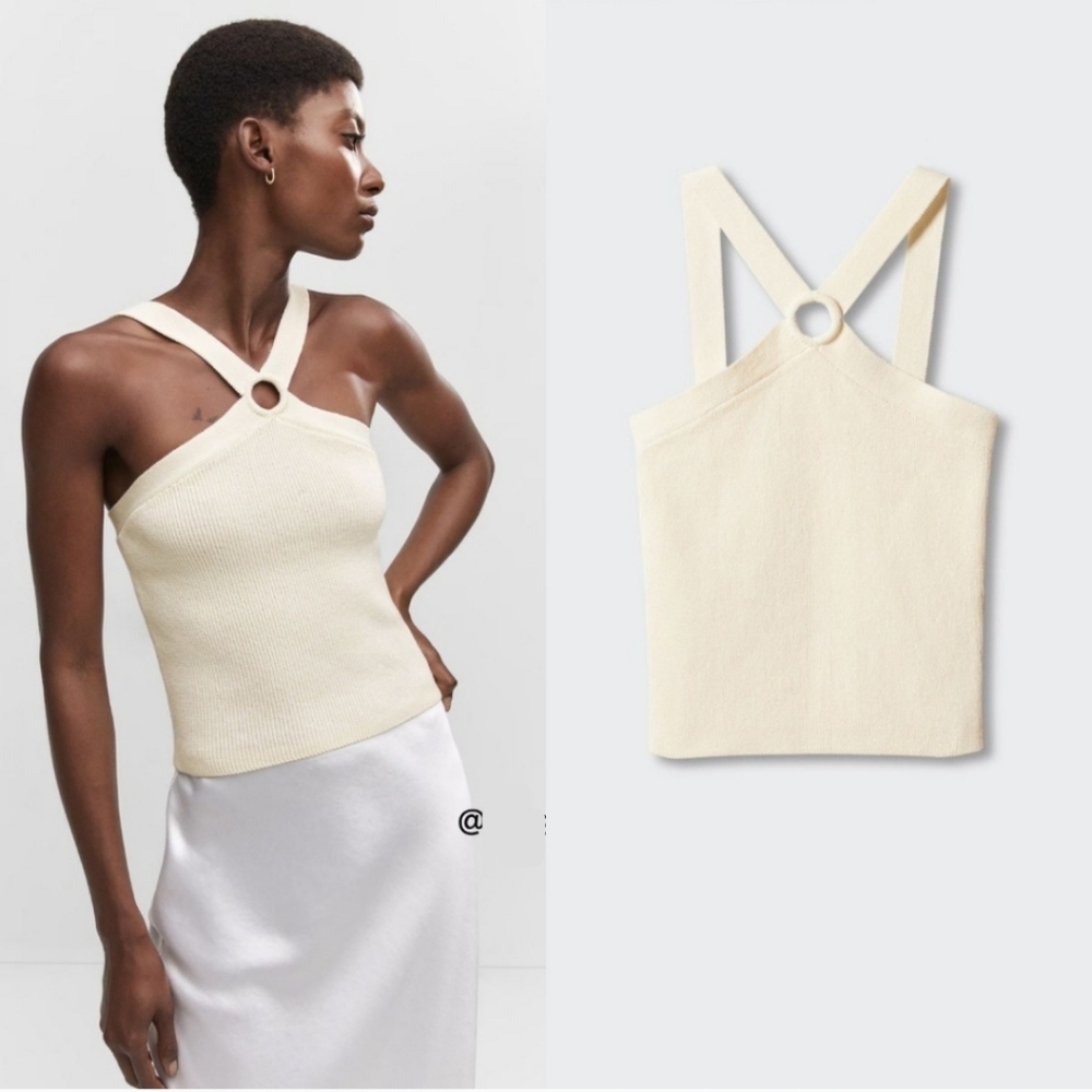 MANGO Knit Top